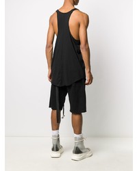 schwarzes Trägershirt von Rick Owens