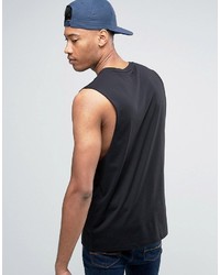 schwarzes Trägershirt von Asos