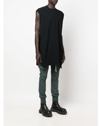 schwarzes Trägershirt von Rick Owens