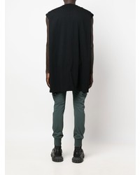 schwarzes Trägershirt von Rick Owens