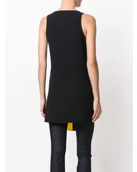 schwarzes Trägershirt von Victoria Victoria Beckham