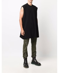 schwarzes Trägershirt von Rick Owens