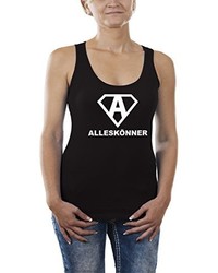 schwarzes Trägershirt von Touchlines