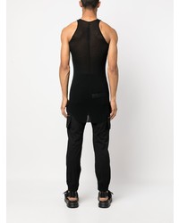 schwarzes Trägershirt von Rick Owens