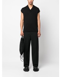 schwarzes Trägershirt von Rick Owens