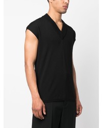 schwarzes Trägershirt von Rick Owens