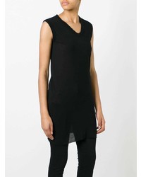 schwarzes Trägershirt von Rick Owens