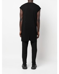 schwarzes Trägershirt von Rick Owens