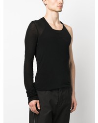 schwarzes Trägershirt von Rick Owens