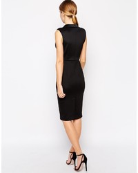 schwarzes Tuxedokleid von Asos