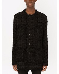 schwarzes Tweed Sakko von Dolce & Gabbana