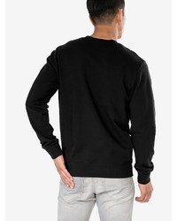 schwarzes und weißes bedrucktes Sweatshirt von Carhartt WIP