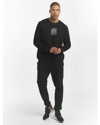 schwarzes und weißes bedrucktes Sweatshirt von Dangerous