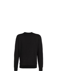schwarzes und weißes bedrucktes Sweatshirt von New Era