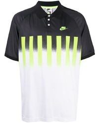 schwarzes und weißes Polohemd von Nike