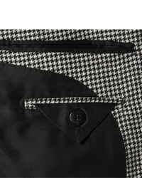 schwarzes und weißes Sakko mit Hahnentritt-Muster von Tom Ford