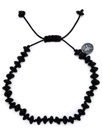schwarzes Perlen Armband