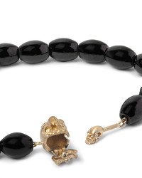 schwarzes Perlen Armband von Luis Morais