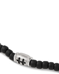 schwarzes Perlen Armband von Luis Morais