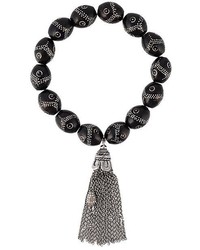 schwarzes Perlen Armband von Loree Rodkin