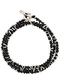 schwarzes Perlen Armband von M. Cohen