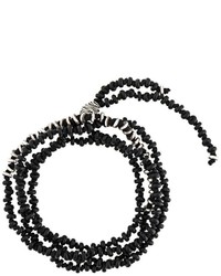 schwarzes Perlen Armband von M. Cohen