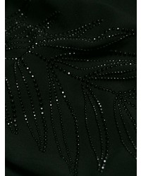 schwarzes verziertes Businesshemd von Versace Jeans