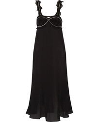 schwarzes verziertes Kleid von 3.1 Phillip Lim
