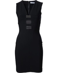 schwarzes verziertes Kleid von Thierry Mugler