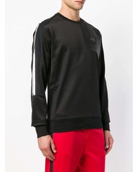 schwarzes verziertes Sweatshirt von Plein Sport