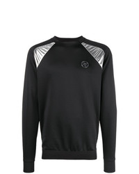 schwarzes verziertes Sweatshirt von Plein Sport