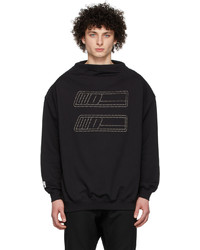 schwarzes verziertes Sweatshirt von We11done
