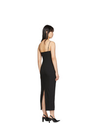 schwarzes Wollballkleid von Alexander Wang