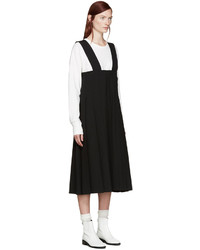 schwarzes Wollkleid von Comme des Garcons