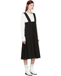 schwarzes Wollkleid von Comme des Garcons