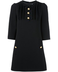 schwarzes Wollkleid von Dolce & Gabbana