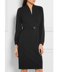 schwarzes Wollkleid von Max Mara