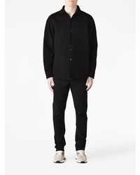 schwarzes Wolllangarmhemd von Fear Of God