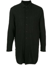 schwarzes Wolllangarmhemd von Forme D'expression