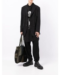 schwarzes Wollsakko von Yohji Yamamoto