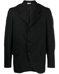 schwarzes Wollsakko von Comme des Garcons Homme Deux