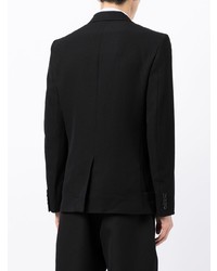 schwarzes Wollsakko von Comme des Garcons Homme Deux