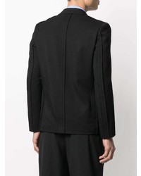 schwarzes Wollsakko von Comme des Garcons Homme Deux