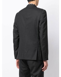 schwarzes Wollsakko von Comme des Garcons Homme Deux