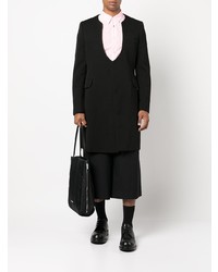 schwarzes Wollsakko von Comme Des Garcons Homme Plus