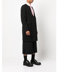 schwarzes Wollsakko von Comme Des Garcons Homme Plus