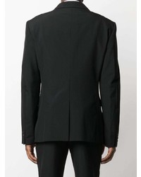 schwarzes Wollsakko von Comme Des Garcons Homme Plus