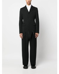 schwarzes Wollsakko von Comme Des Garcons Homme Plus