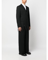 schwarzes Wollsakko von Comme Des Garcons Homme Plus