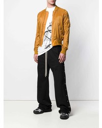 senf Bomberjacke von Rick Owens DRKSHDW